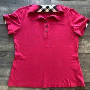 Authentic Burberry womens polo